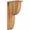 Ekena Millwork Crestline Rough Sawn Corbel w/Backplate, Western Red Cedar, 6"W x 14"D x 26"H COR06X14X26CRE01RWR - alternate 1